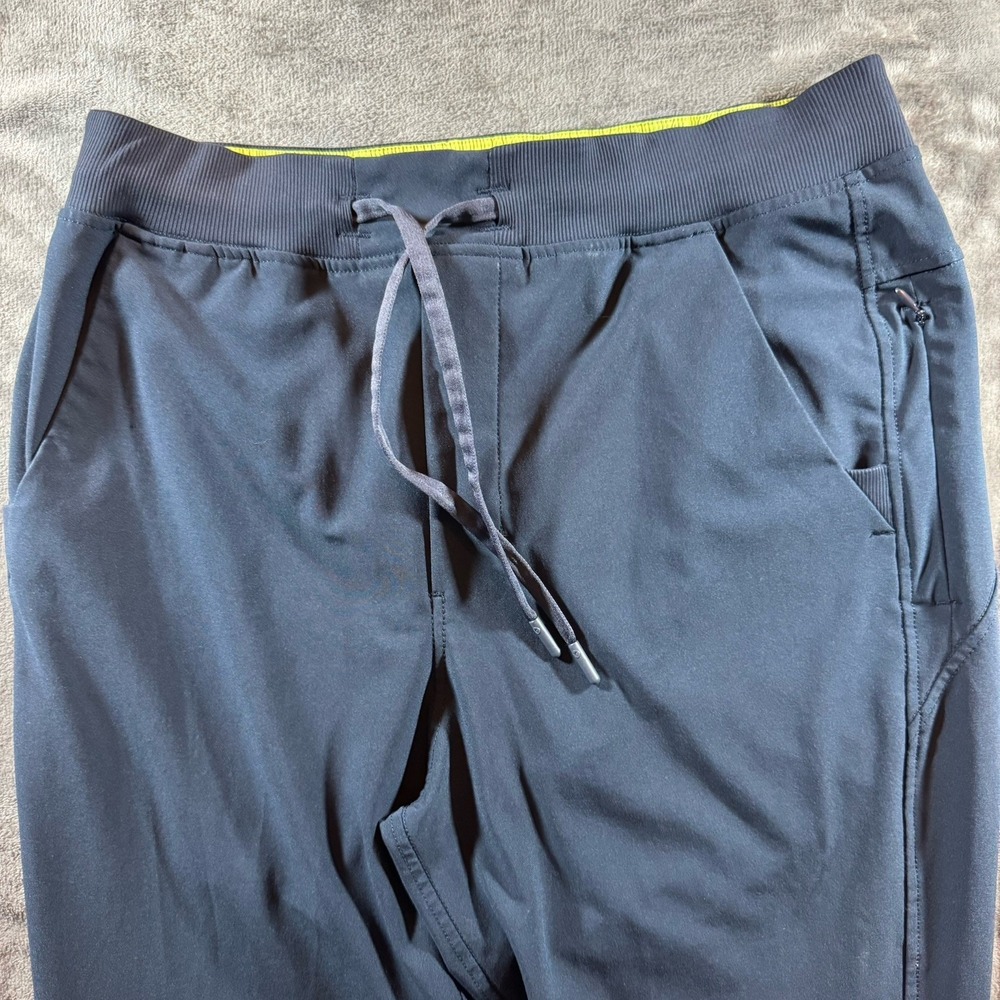 Bird Dogs Joggers Mens Large Blue Boom For Your Boomstick Stretch Pockets Golf